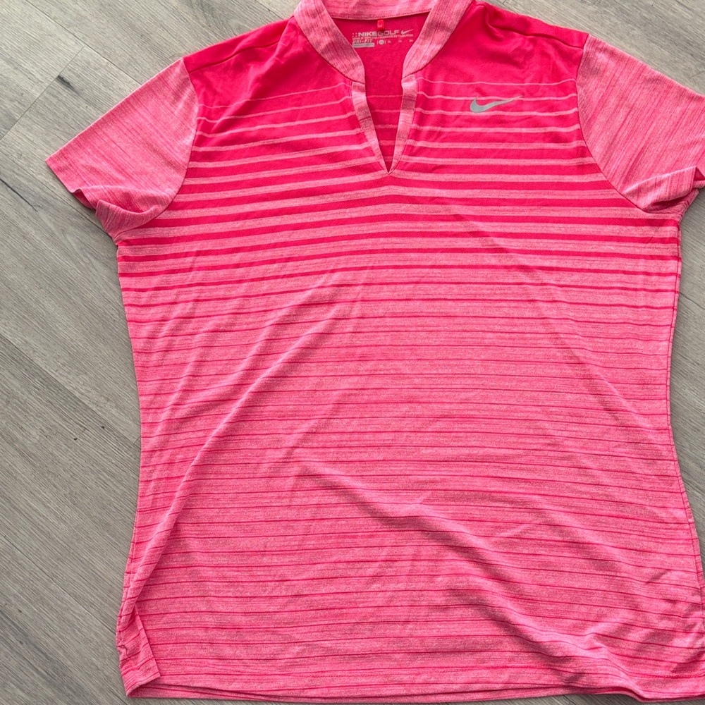 Nike Pink Gradient Short Sleeve Tee